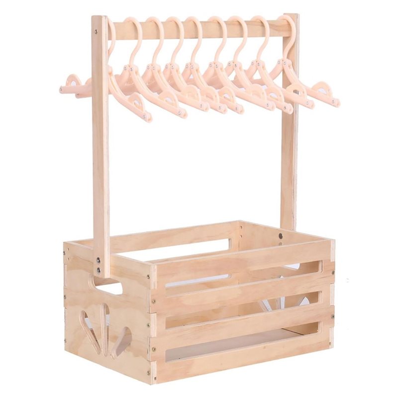Baby Nursery Closet - ตะกร้าของขวัญสำหรับเด็กอ่อนทำจากไม้ ABFU พร้อมหูหิ้ว, ตะกร้าเก็บของในห้องเด็กอ่อน, ตะกร้าใส่ของในตู้เสื้อผ้าเด็ก, ของตกแต่งงานเลี้ยงฉลองทารก