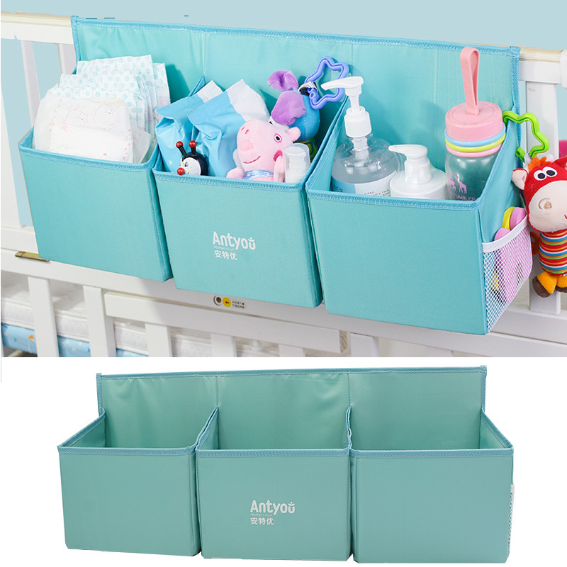 Baby Nursery Bedding Sets - ขนาดใหญ่แขวนเก็บของเล่นกระเป๋าผ้าอ้อมสำหรับ Crib Organizer เตียงข้างเตียงเนอสเซอรี่กระเป๋าชุดเครื่องนอนอุปกรณ์เสริม Stuff