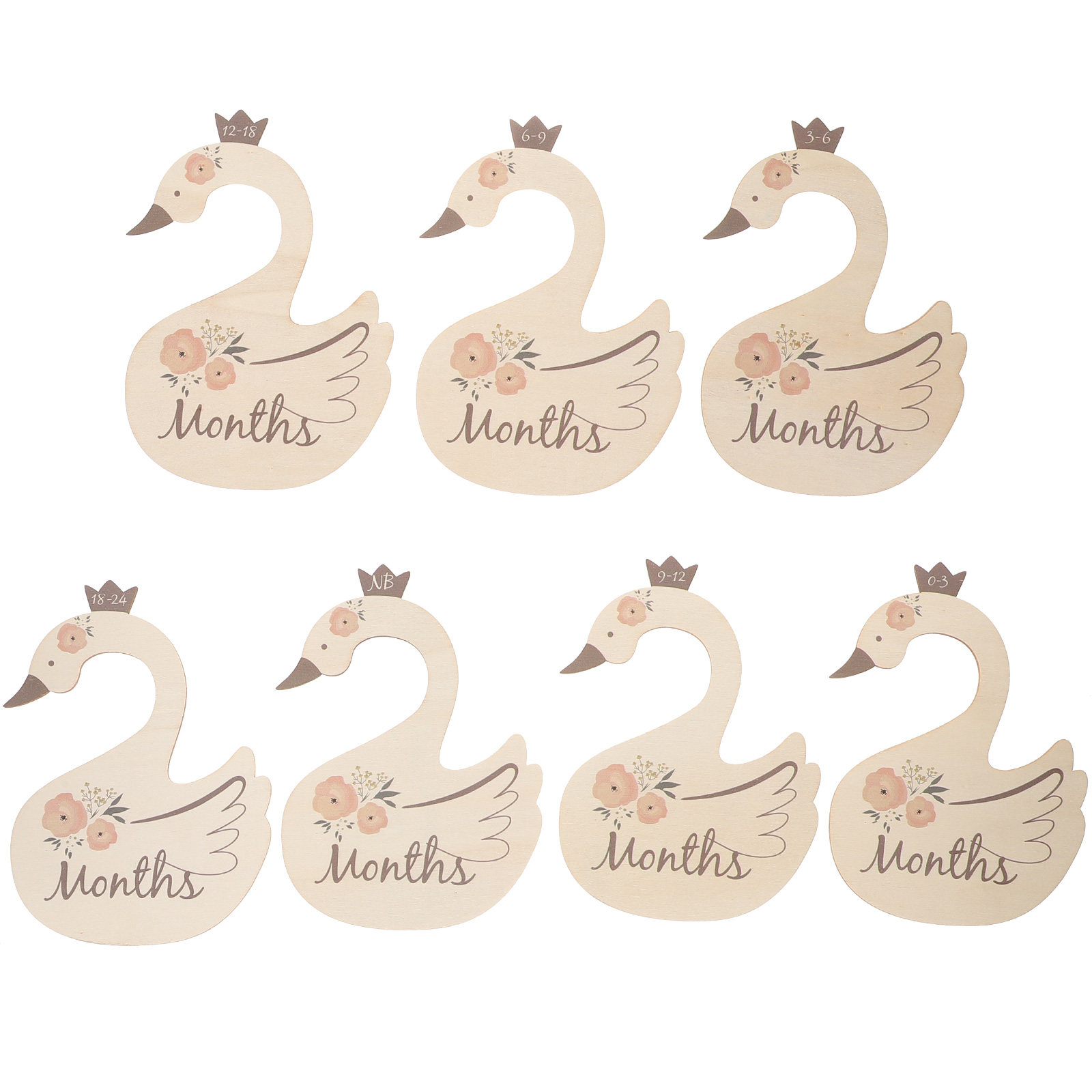 ตัวแบ่งขนาดเสื้อผ้าเด็ก 7 ชิ้น - Baby Nursery Closet บทวิจารณ์และราคา