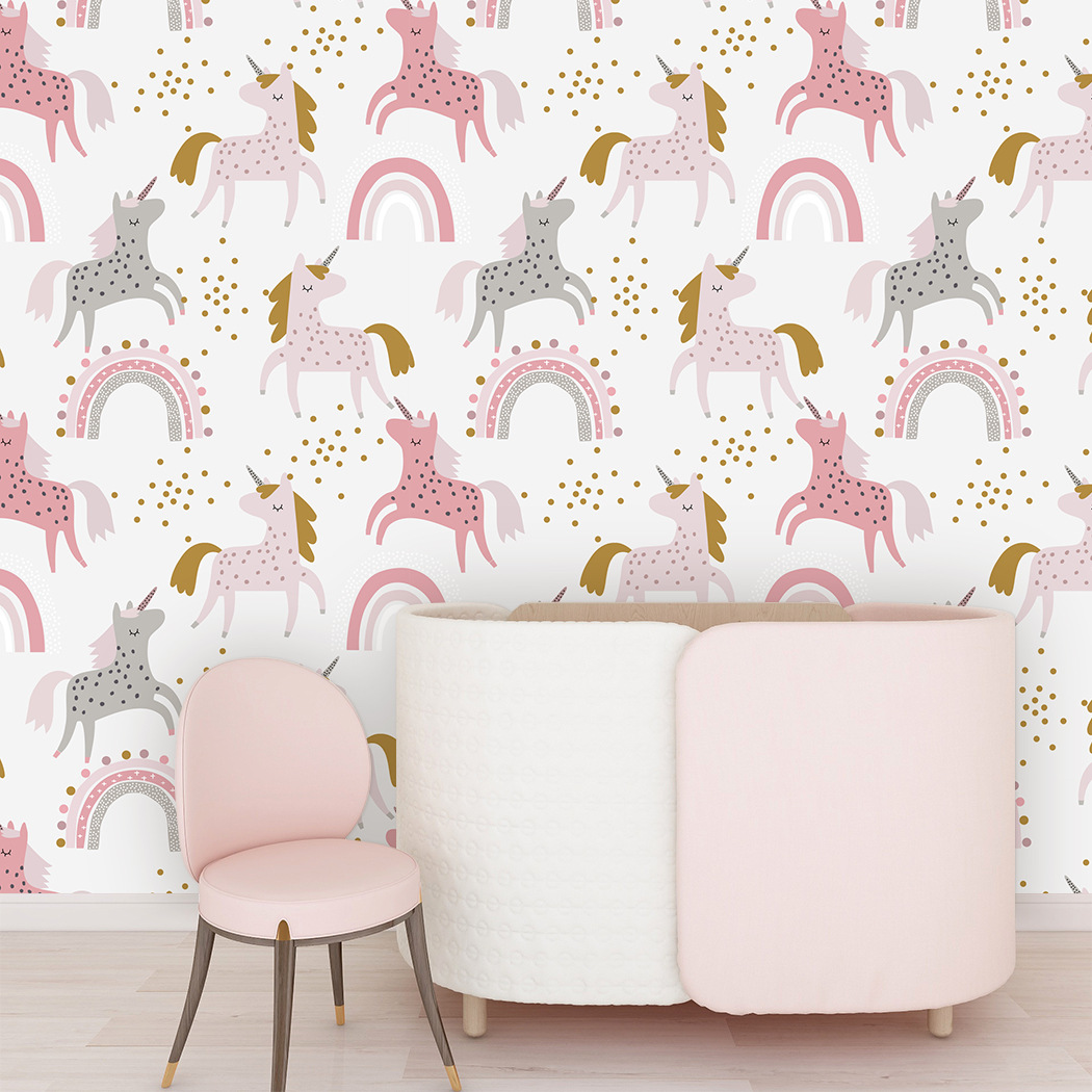 เนอสเซอรี่วอลล์เปเปอร์เด็กทารก - Baby Nursery Jungle บทวิจารณ์และราคา