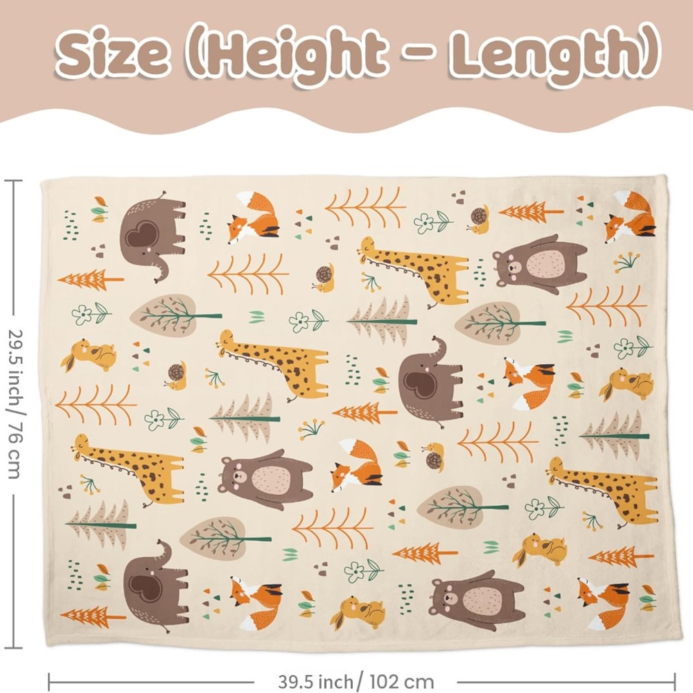 75x100 ซม. ผ้าห่มเด็กอ่อนนุ่มร - Baby Nursery Quilts บทวิจารณ์และราคา