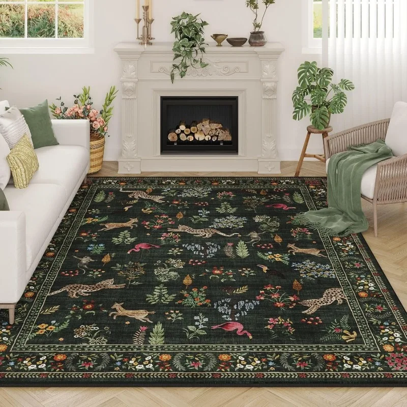 พรมสําหรับห้องนั่งเล่นดอกไม้สั - Soft Rug Nursery บทวิจารณ์และราคา