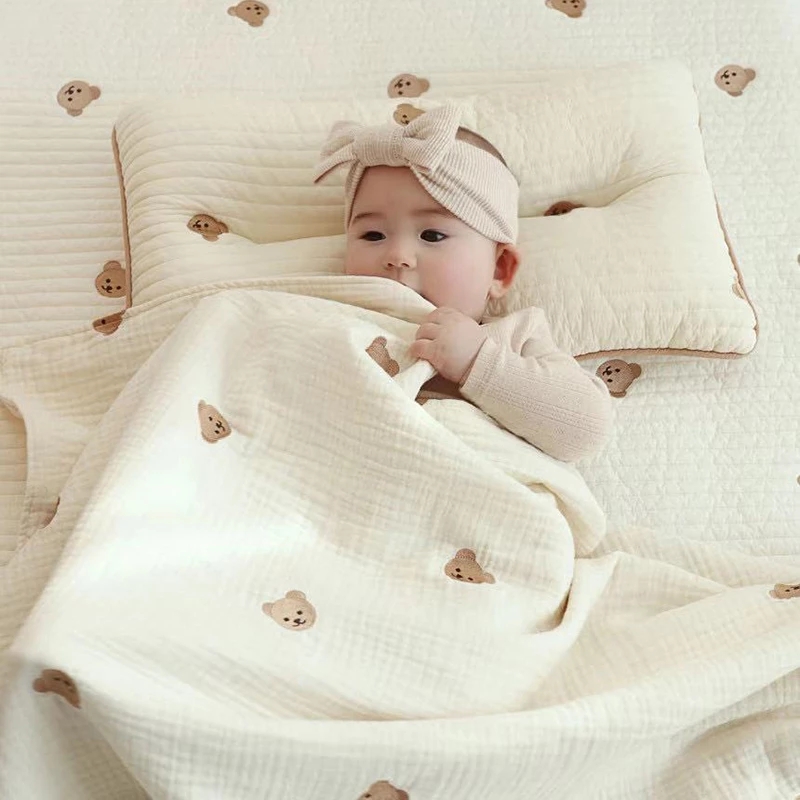 ผ้าห่มเด็กแรกเกิด MILANCEL Ins - Baby Nursery Embroidery บทวิจารณ์และราคา