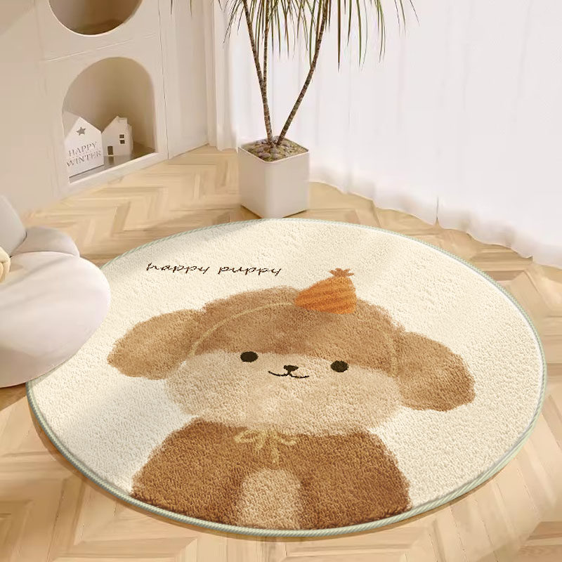 VIKAMA พรมทรงกลมลายการ์ตูนน่าร - Soft Rug Nursery บทวิจารณ์และราคา