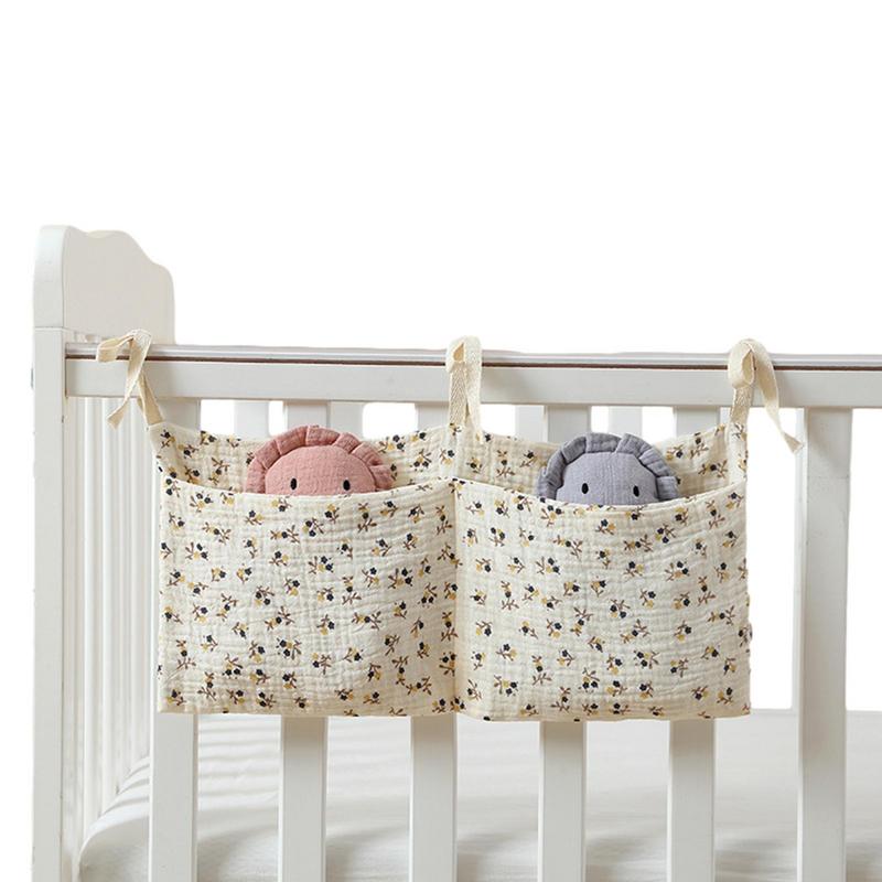 Baby Crib Organizer Cot Caddy  - Baby Nursery Animal Prints บทวิจารณ์และราคา