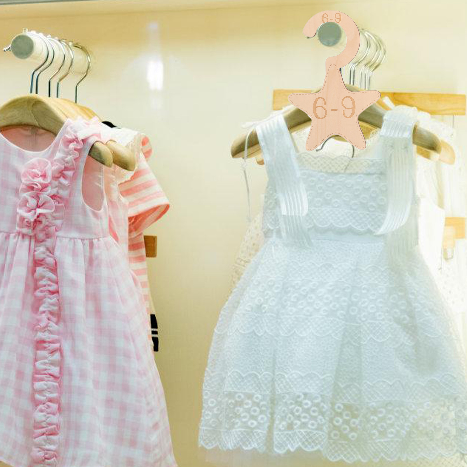 ตัวแบ่งตู้เสื้อผ้าเด็ก 7 ชิ้น  - Baby Nursery Closet บทวิจารณ์และราคา