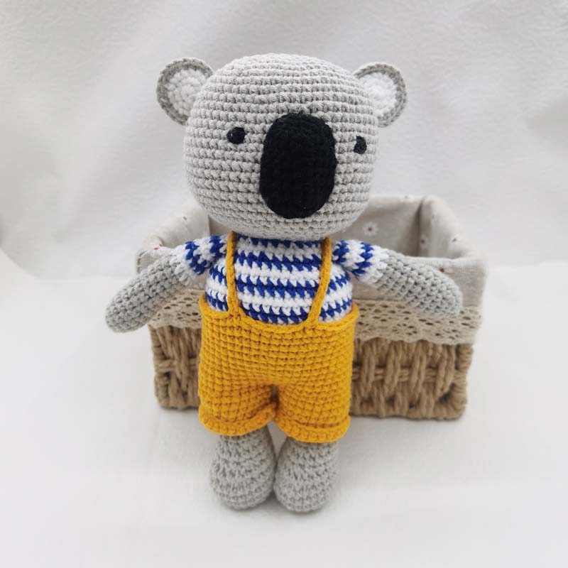 เด็กโครเชต์ตุ๊กตา Lion Koala F - Baby Nursery Games บทวิจารณ์และราคา