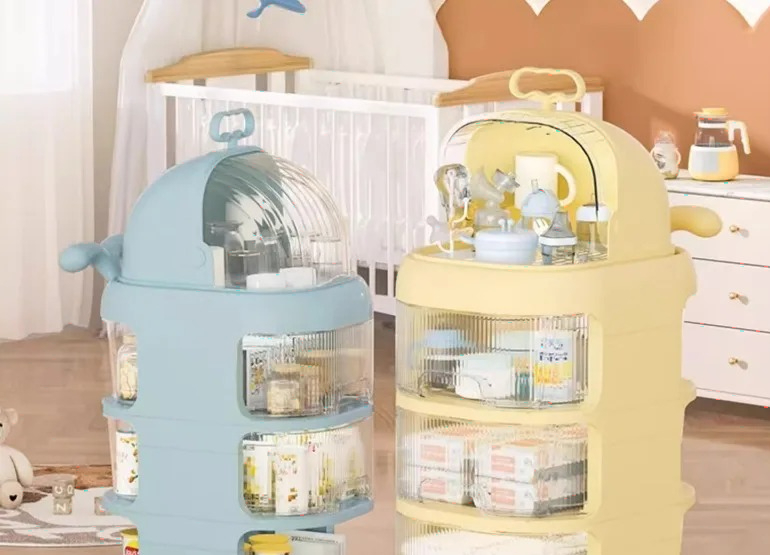 รถเข็นจัดเก็บของสำหรับเด็ก 3 ช - Baby Nursery Cart บทวิจารณ์และราคา