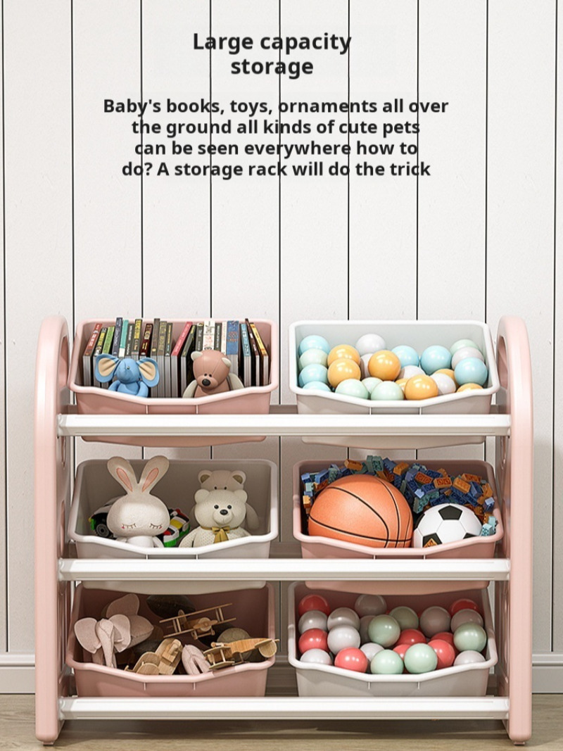 ของเล่นเด็กตู้เก็บการจําแนกองค - Baby Nursery Bookcase บทวิจารณ์และราคา