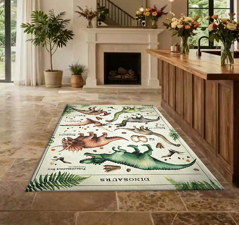 พรมปูพื้นลายหัวใจโบว์สีชมพูหวา - Soft Rug Nursery บทวิจารณ์และราคา