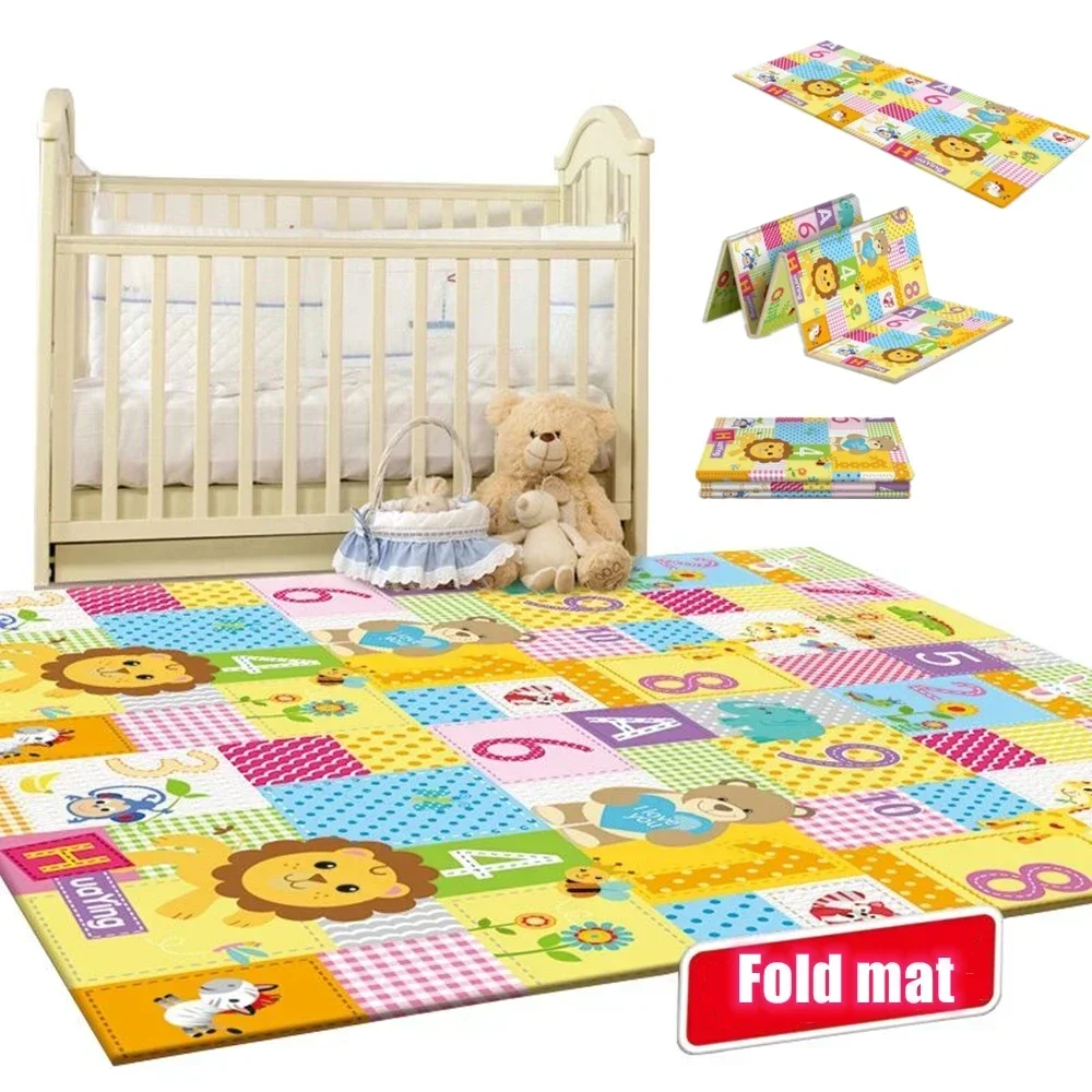 ปลอดสารพิษพับเด็กเล่นเสื่อการศ - Baby Nursery Games บทวิจารณ์และราคา