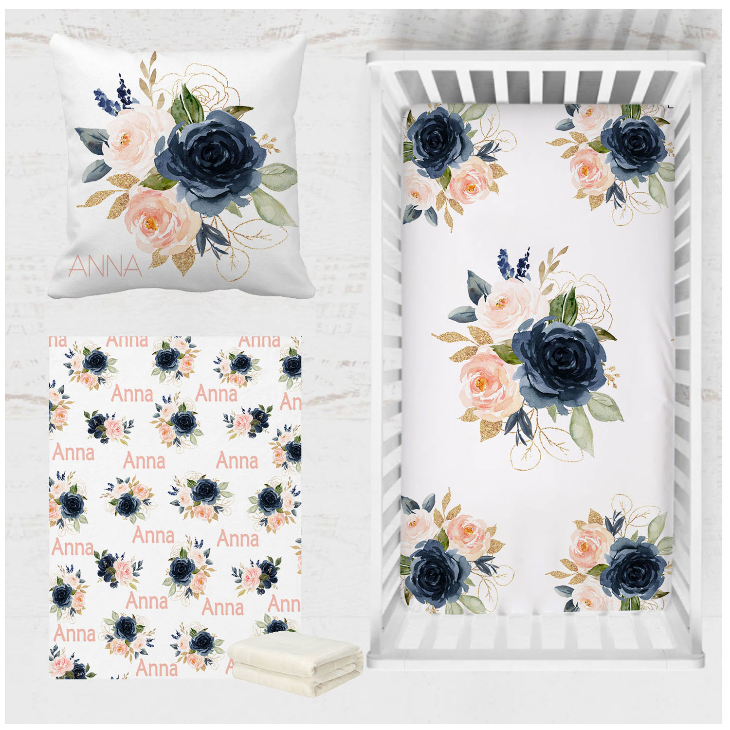 ชุดเครื่องนอนเตียงเด็กสำหรับสถ - Baby Nursery Bedding Sets บทวิจารณ์และราคา