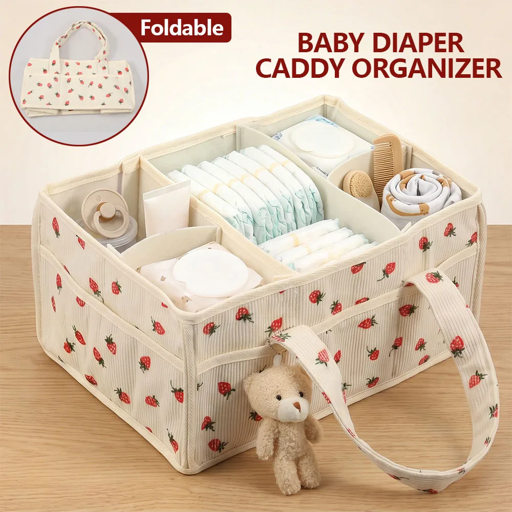 ตะกร้าเก็บผ้าเช็ดทำความสะอาดสำ - Baby Nursery Organiser บทวิจารณ์และราคา