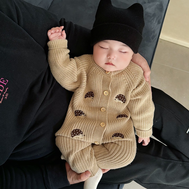 ชุดรอมเปอร์ถักลายปักเม่นสำหรับ - Baby Nursery Embroidery บทวิจารณ์และราคา