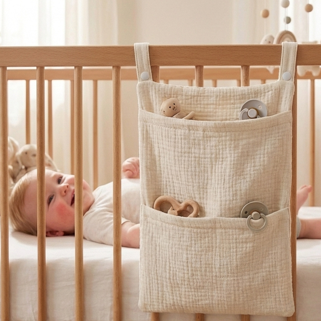 กระเป๋าจัดระเบียบเปลเด็กแบบแขว - Baby Nursery Organiser บทวิจารณ์และราคา