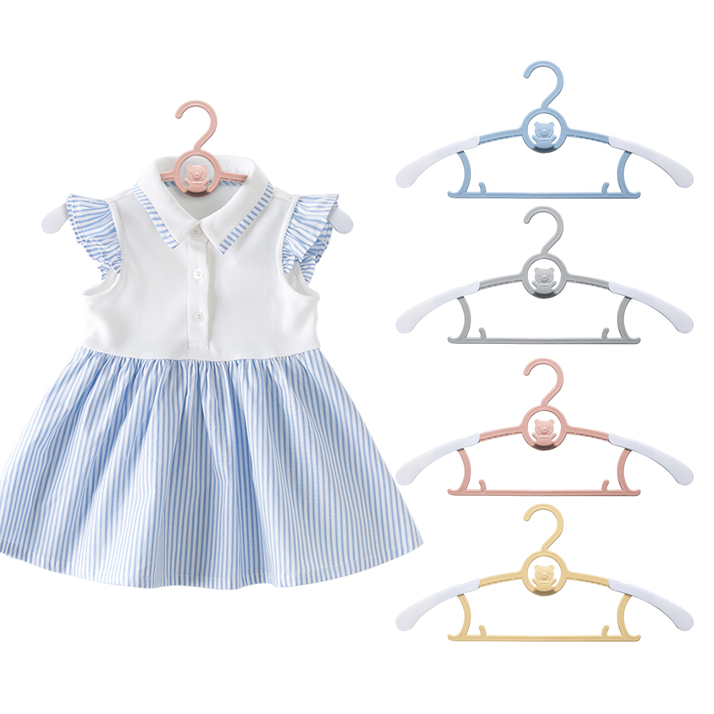 ไม้แขวนเสื้อเด็กแบบยืดหดได้ 10 - Baby Nursery Closet บทวิจารณ์และราคา