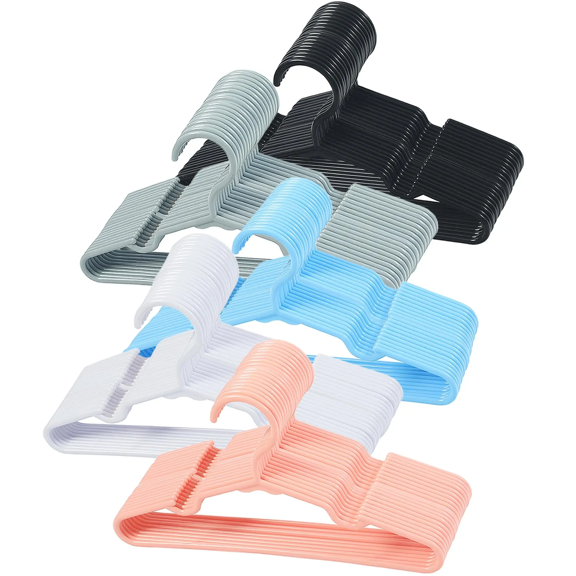 แพ็ค 20/60 ชิ้น ไม้แขวนเสื้อเด - Baby Nursery Closet บทวิจารณ์และราคา
