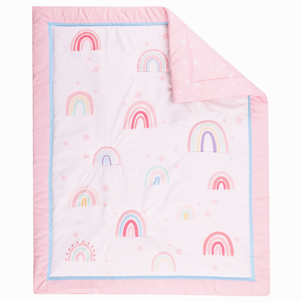 3 ชิ้น Rainbow เด็กทารกเปลเด็ก - Baby Nursery Bedding Sets บทวิจารณ์และราคา