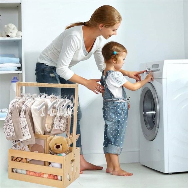 ตะกร้าของขวัญสำหรับเด็กอ่อนทำจ - Baby Nursery Closet บทวิจารณ์และราคา