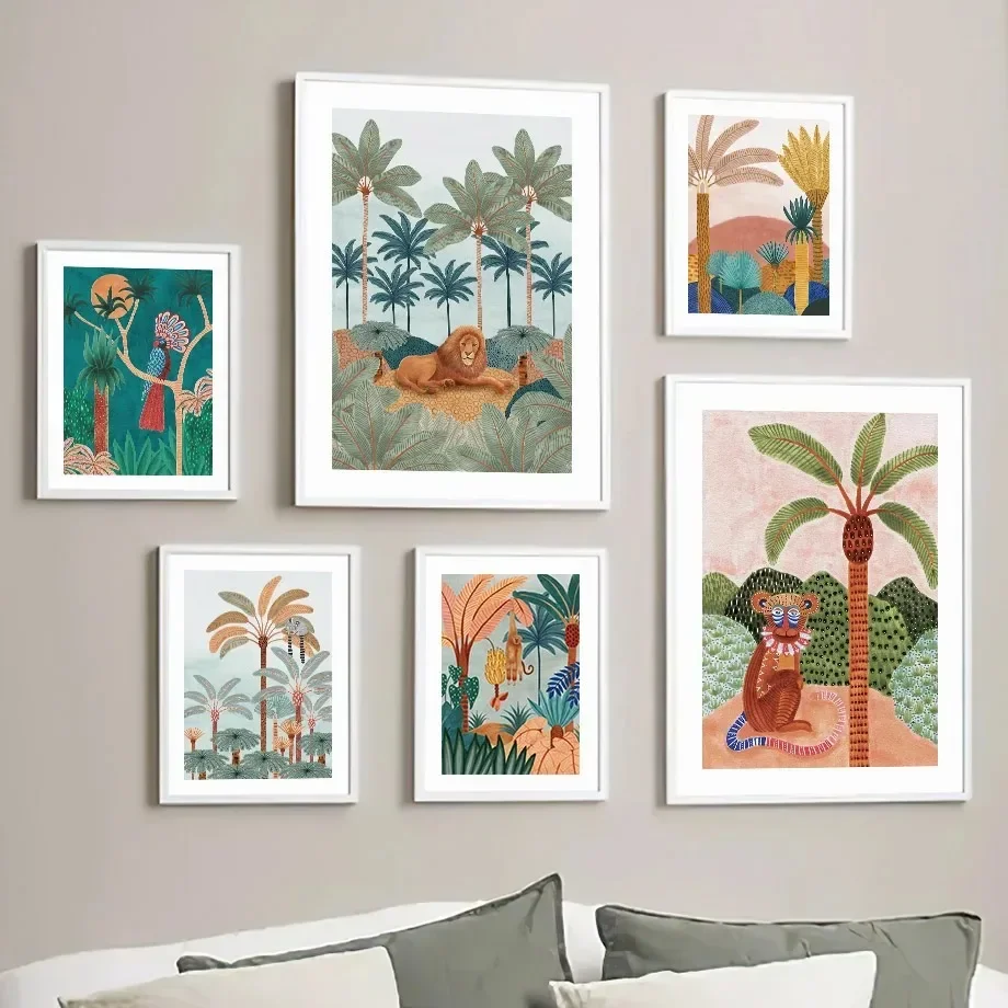 โบโฮ จังเกิ้ล แอนิมอลส์ เสือ ล - Baby Nursery Jungle บทวิจารณ์และราคา