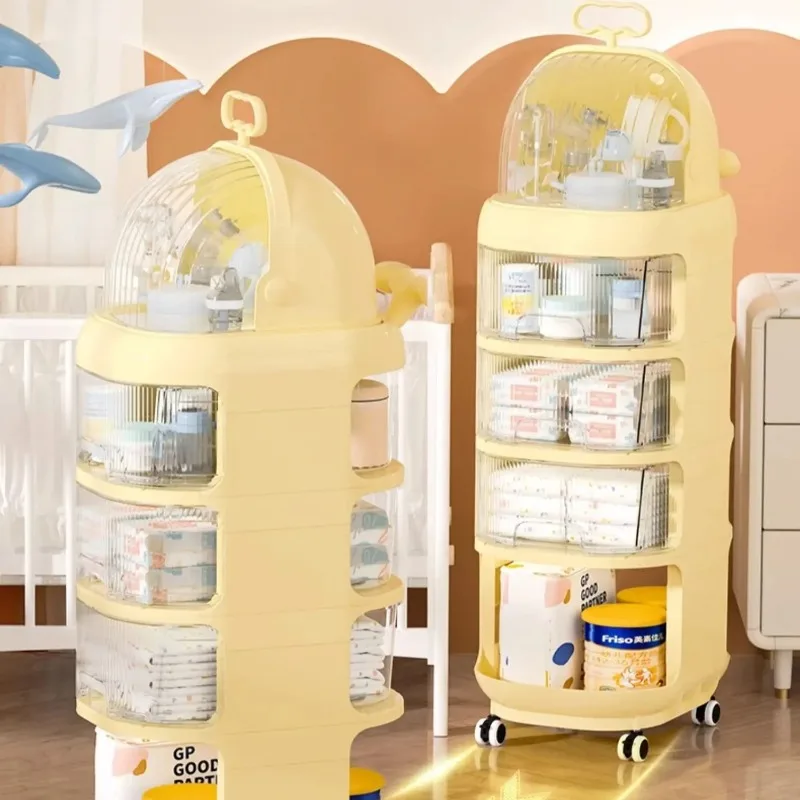 รถเข็นจัดเก็บของเด็ก 3 ชั้น พร - Baby Nursery Cart บทวิจารณ์และราคา