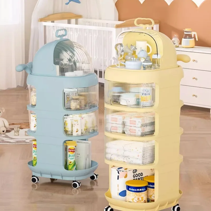 รถเข็นจัดเก็บของเด็ก 3 ชั้น พร - Baby Nursery Cart บทวิจารณ์และราคา