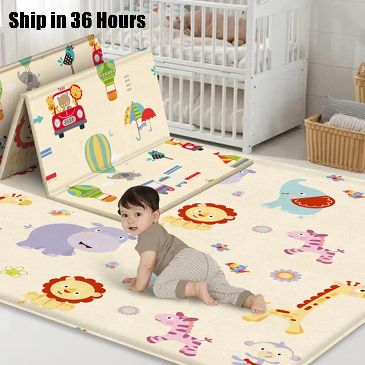 เด็กเล่นเสื่อพับได้ Xpe ปริศนา - Baby Nursery Games บทวิจารณ์และราคา