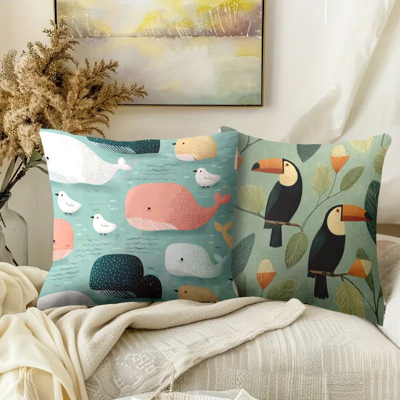 ชุดปลอกหมอน 4 ชิ้น ลายสัตว์น่า - Baby Nursery Bedding Sets บทวิจารณ์และราคา