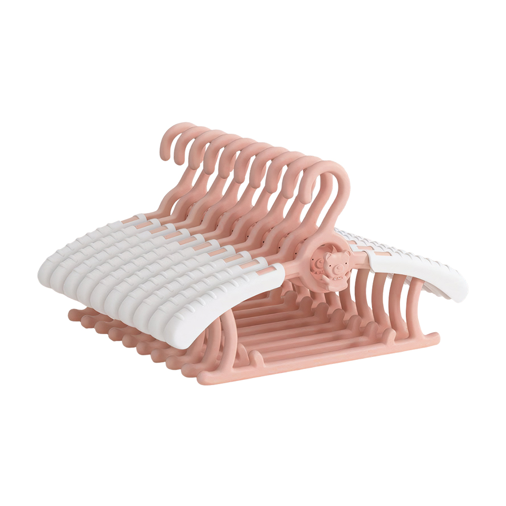ไม้แขวนเสื้อเด็กแบบยืดหดได้ 10 - Baby Nursery Closet บทวิจารณ์และราคา