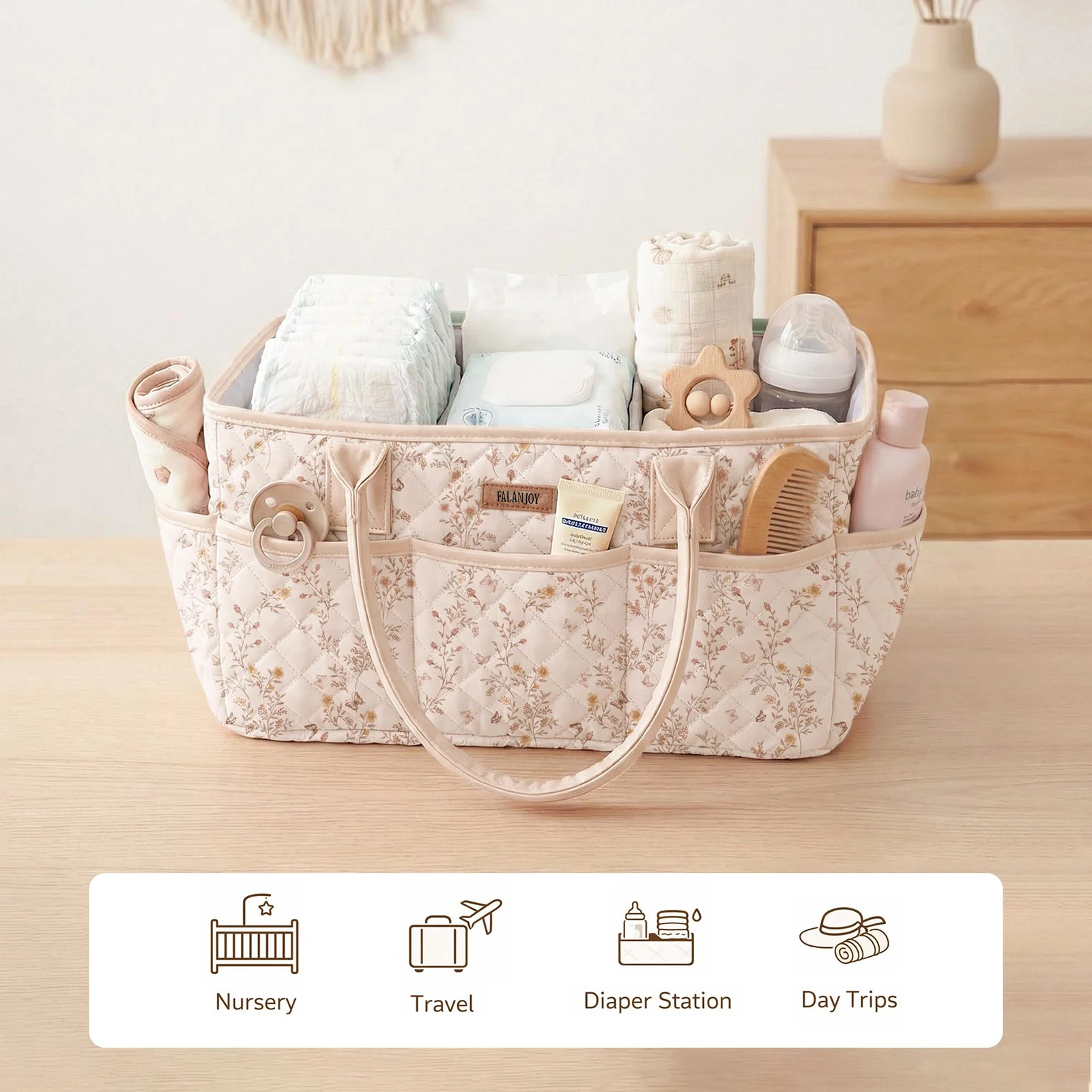 ตะกร้าผ้าอ็อกซ์ฟอร์ดสำหรับเก็บ - Baby Nursery Quilts บทวิจารณ์และราคา