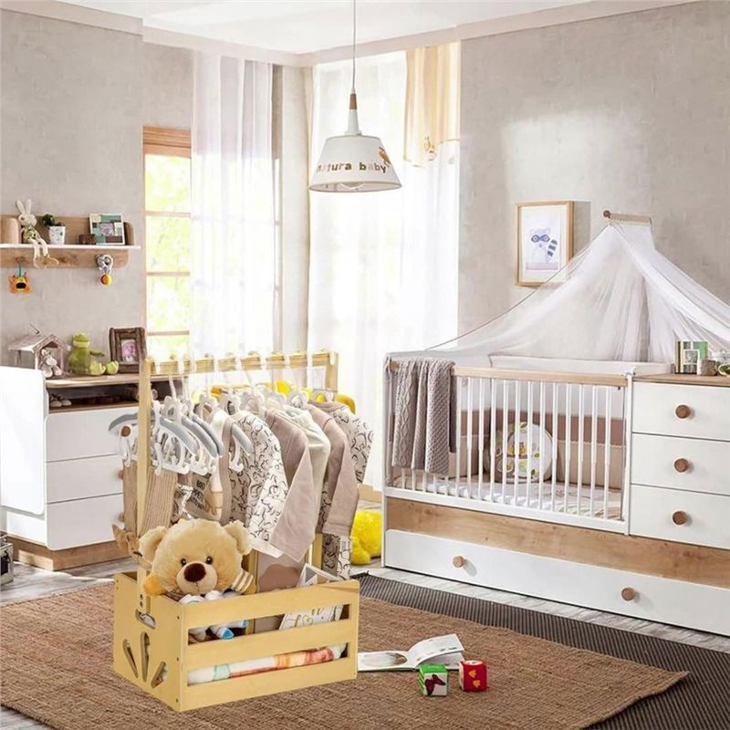ตะกร้าของขวัญงานเลี้ยงฉลองทารก - Baby Nursery Closet บทวิจารณ์และราคา