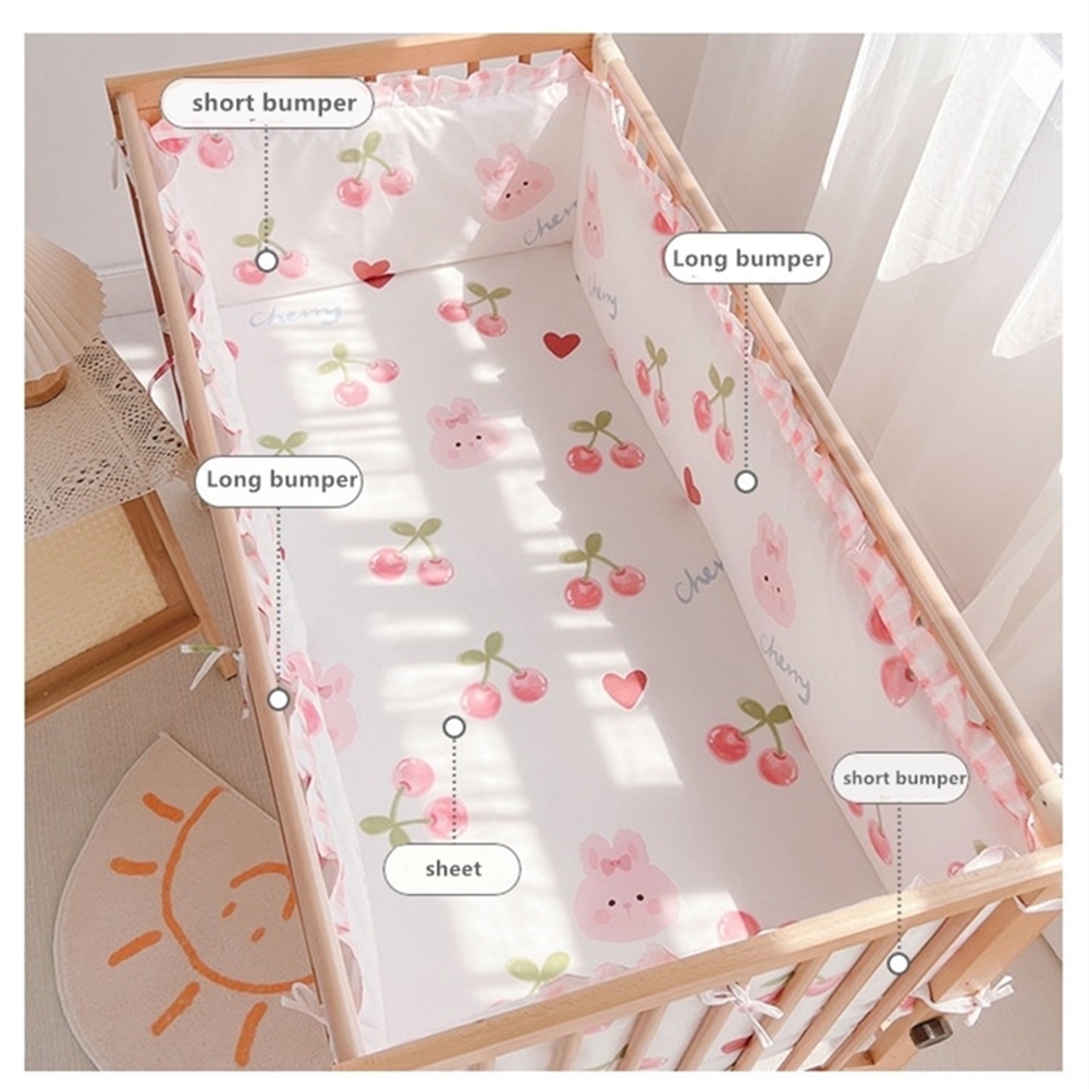 ชุดเครื่องนอนเด็กอ่อน 5 ชิ้น ช - Baby Nursery Bedding Sets บทวิจารณ์และราคา