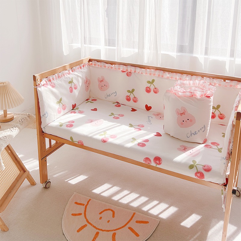 ชุดเครื่องนอนเด็กอ่อน 5 ชิ้น ช - Baby Nursery Bedding Sets บทวิจารณ์และราคา