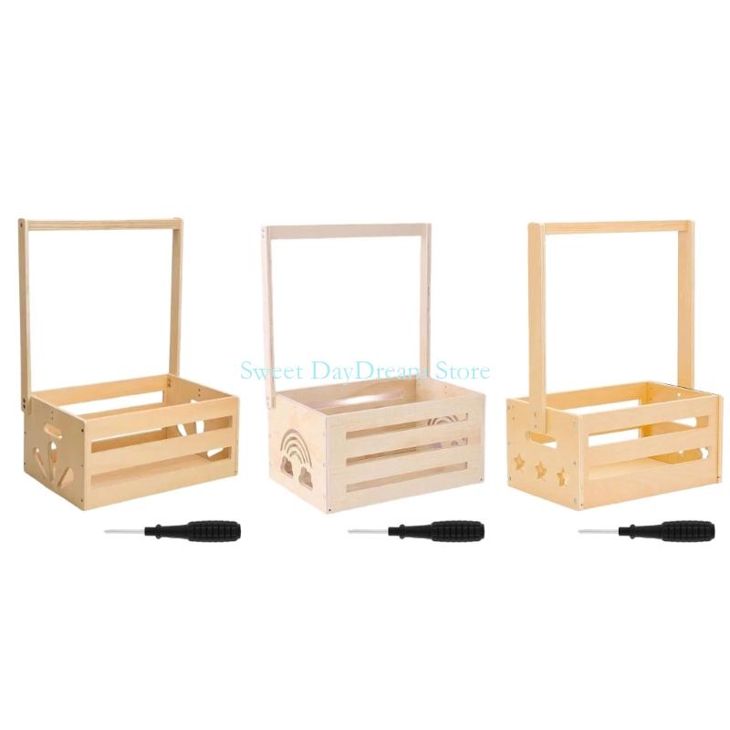 Y88C Wooden Baby Showers ของขว - Baby Nursery Organiser บทวิจารณ์และราคา