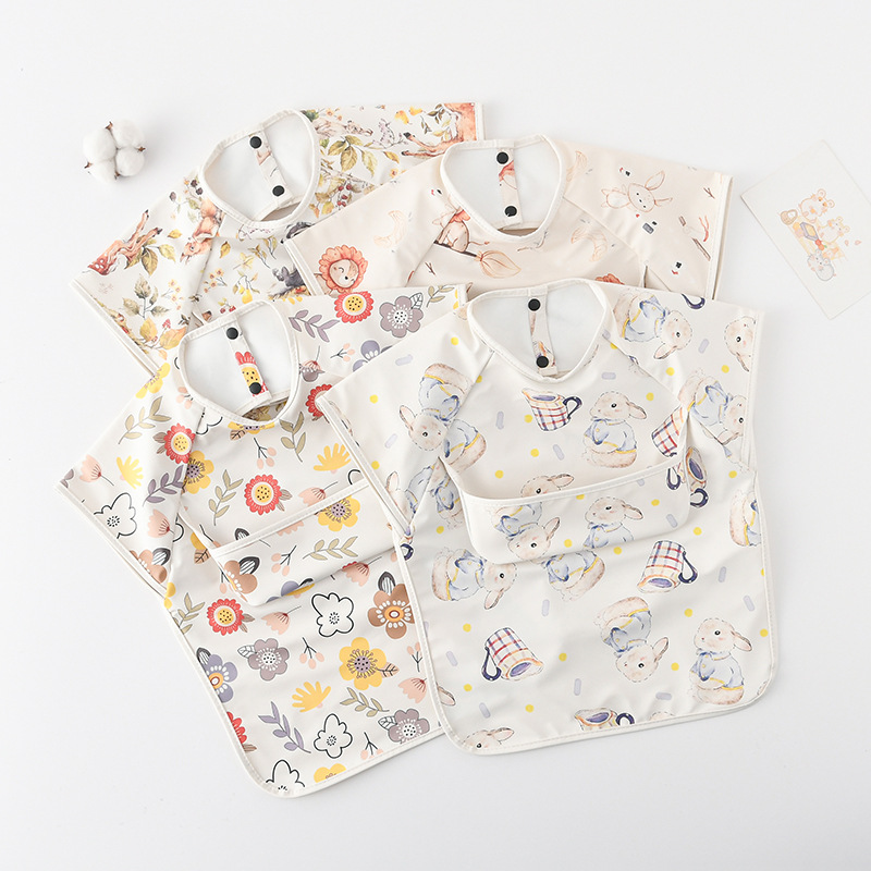 ทารกแรกเกิด Bibs เสื้อกันน้ําไ - Baby Nursery Set บทวิจารณ์และราคา