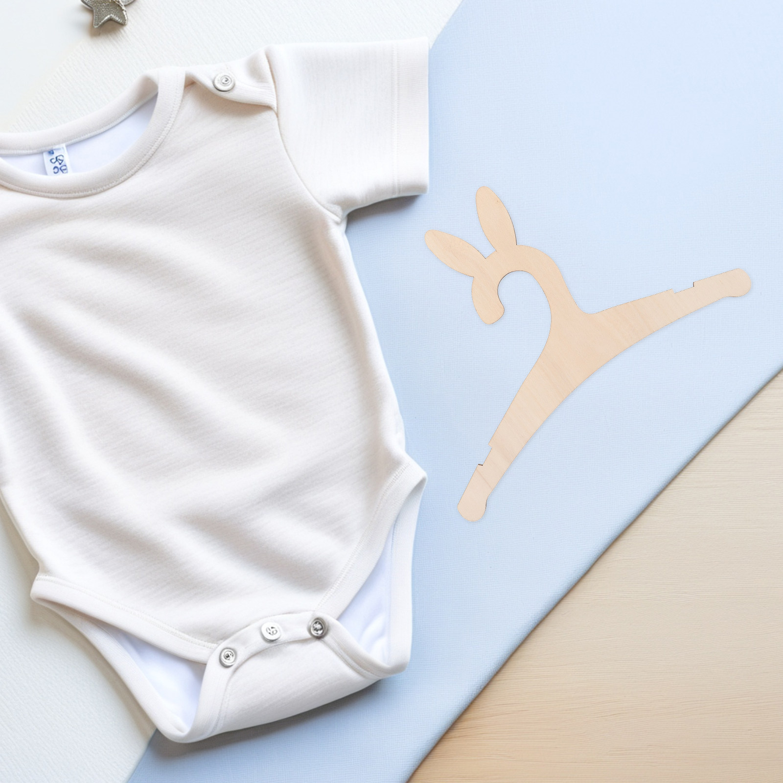 ไม้แขวนเสื้อเด็ก DIY 5 ชิ้น ลา - Baby Nursery Closet บทวิจารณ์และราคา